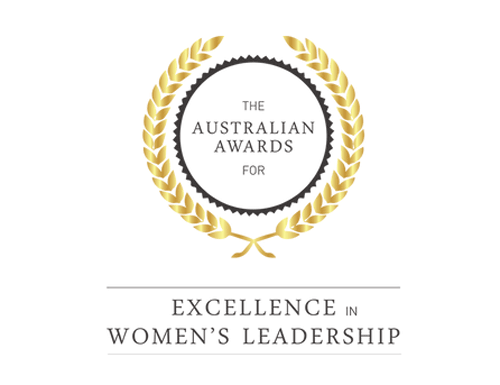 The Australian Award for Excellence in Women’s Leadership The Australian Award for Excellence in Women’s Leadership