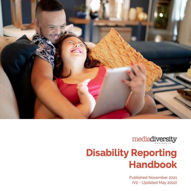 Disability Reporting Handbook cover